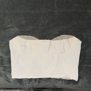 Zara Cropped Embellished Detail Corset